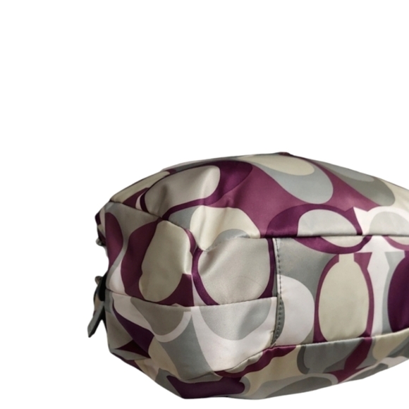 Coach Y2K Signature Soho Satin Scarf Print Hobo Shoulder Bag - Picture 10 of 13